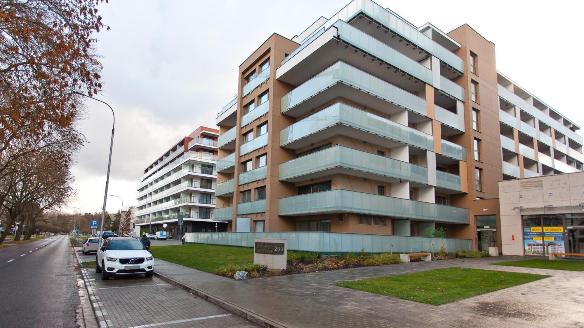 Apartament Kasprowicza 20 A Z Garazen 科沃布热格 外观 照片